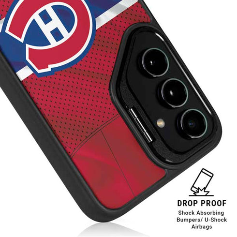 NHL Montreal Canadiens Home Jersey Galaxy S24 Plus Kickstand Case